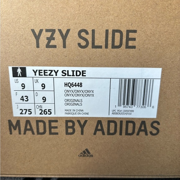 Yeezy slide navy with tag and box - Picture 1 of 5